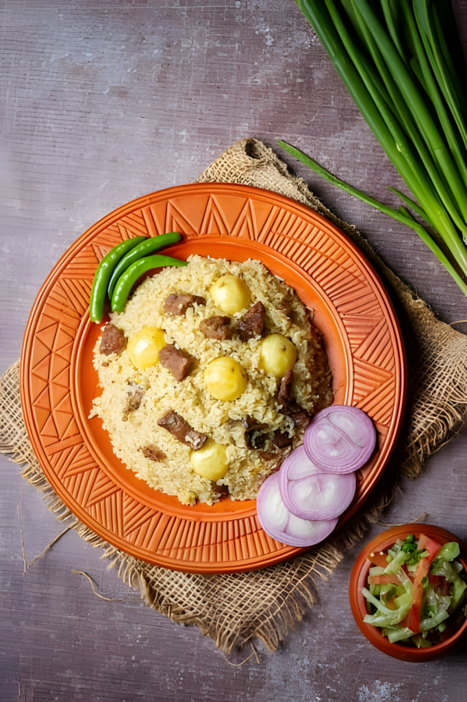 ghagara bites mutton khichdi